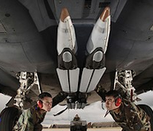GBU-39 missiles being mounted on British fighters