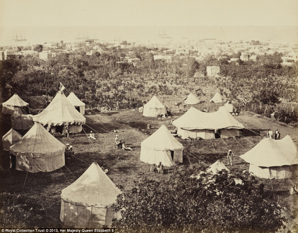 Pitching for Britain: The Royal encampment in Beirut, Lebanon in May 1862